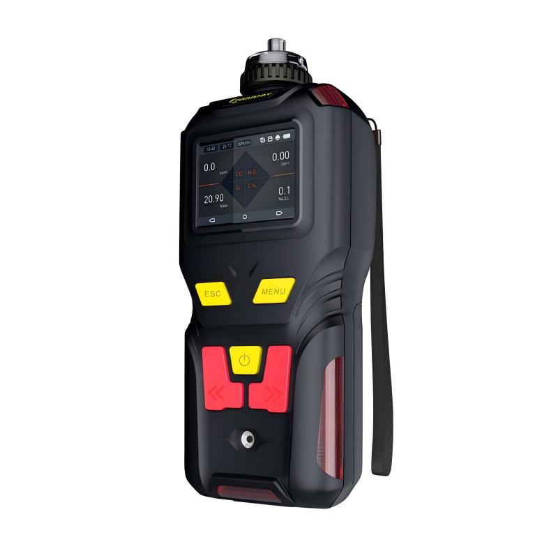 Er det et spesifikt strømforsyningskrav for bærbare oksygenkonsentrasjonsdetektorer? Kan de bare drives av batterier?