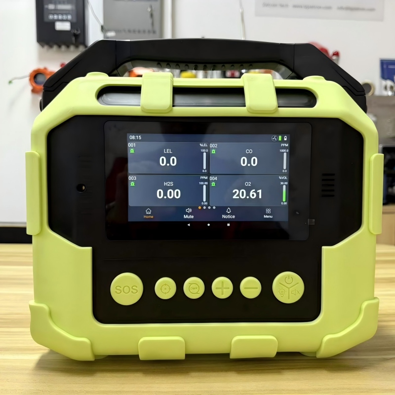 Hvorfor fortsetter avlesningen på en håndholdt brennbar gassdetektor å hoppe rundt?