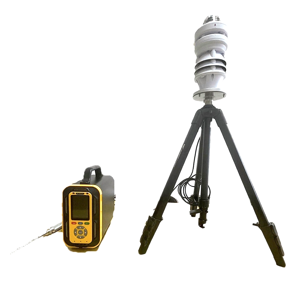 Bærbar luftkvalitetsmonitor